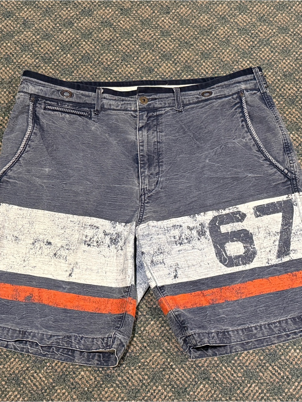 VTG polo Ralph Lauren 67 nautical deck shorts Men’s size 38 y2k